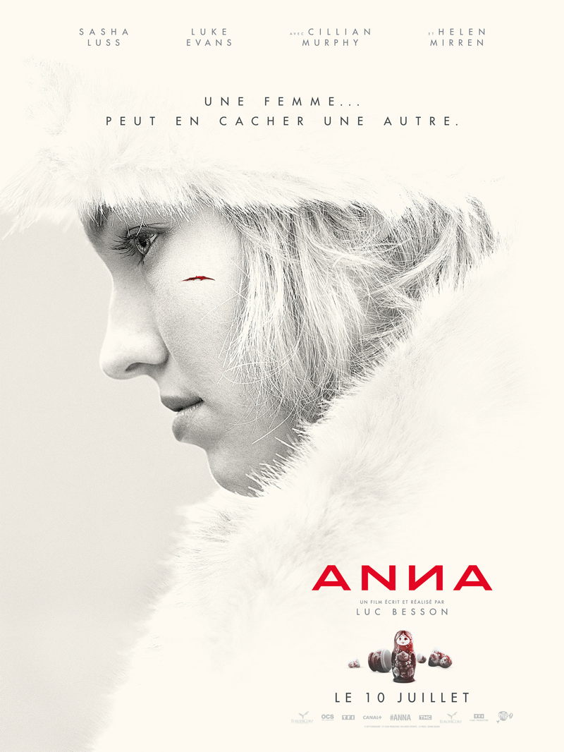 Affiche. Luc Besson. ANИA - Une femme ... peut en cacher une autre. 2019-07-10